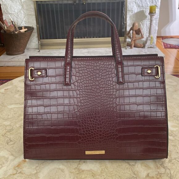 NEW! Aldo Nilo Croc Embossed Large Tote/Work Bag - Picture 5 of 13